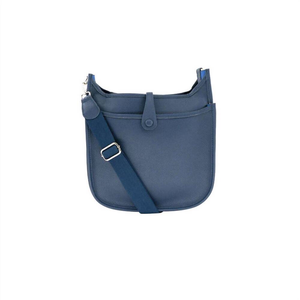 NEW BC HANDBAGS women's large vegan leather bag in light blue